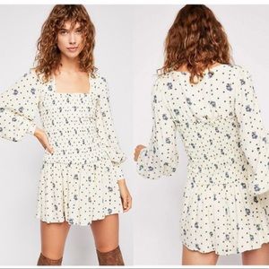 COPY - Free People Two Faces Mini Dress in tea co…